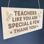 Thank You Gift For Teacher Wooden Plaque Gift Leaving School