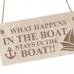 Funny Boat Sign Engraved Sign Nautical Sign Hanging Wall Door