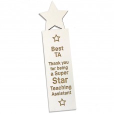 Wooden Bookmark Teaching Assistant Gift Thank You Gift For Him