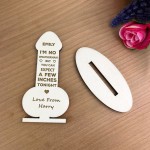 FUNNY Anniversary Gift For Girlfriend Boyfriend Wife Joke