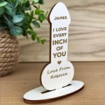 Funny Joke Anniversary Gift For Boyfriend Husband Personalised