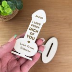 Funny Joke Anniversary Gift For Boyfriend Husband Personalised