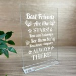 Best Friend Plaque Gift For Birthday Christmas Friendship Sign