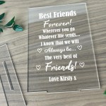 Personalised Best Friends Cute Love Friendship Gift For Her Best