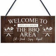 The BBQ Area Hanging Outdoor Garden Barbecue Gift Barbecuing Pit