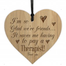 Funny Friendship Gifts For Women Best Friend Gift Engraved Wood 