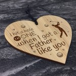 Funny Dad Golfer Gifts Birthday Gift For Dad Engraved Heart