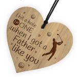 Funny Dad Golfer Gifts Birthday Gift For Dad Engraved Heart