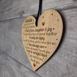 Auntie Birthday Gifts Engraved Heart Gift From Niece Nephew Aunt
