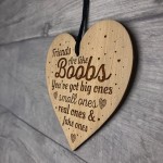 Best Friend Plaque Engraved Wood Heart Gift For Her Thank You