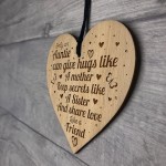 Auntie Birthday Christmas Gift From Niece Nephew Engraved Heart