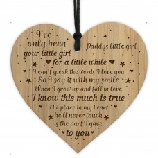 Novelty Dad Gifts From Daughter Engraved Heart Birthday