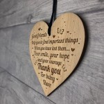 Good Friends Engraved Heart Plaque Birthday Christmas Friendship