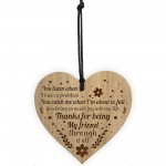 Friendship Plaque Engraved Heart Best Friend Birthday Thank You 