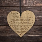 Daughter Birthday Gifts From Mum And Dad Engraved Heart