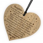 Daughter Birthday Gifts From Mum And Dad Engraved Heart