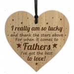 Dad Engraved Heart Gift For Father Birthday Christmas Gift