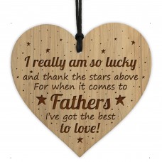 Dad Engraved Heart Gift For Father Birthday Christmas Gift