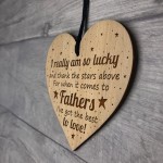 Dad Engraved Heart Gift For Father Birthday Christmas Gift
