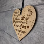 Engraved Heart Gift For Friend Novelty Birthday Christmas Gift