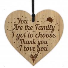 Friendship Thank You Engraved Gift For Best Friend Wood Heart