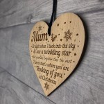 Memorial Christmas Tree Decoration For Mum Engraved Bauble