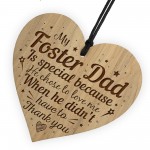 Foster Dad Gift For Birthday Christmas THANK YOU Gift Heart