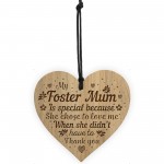 Foster Mum Gift For Birthday Christmas THANK YOU Gift Heart