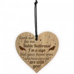 Memorial Sign For Mum Dad Nan Grandad Engraved Heart Gift