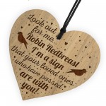 Memorial Sign For Mum Dad Nan Grandad Engraved Heart Gift