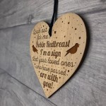 Memorial Sign For Mum Dad Nan Grandad Engraved Heart Gift
