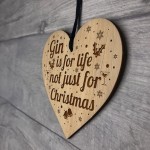 Best Friend Gift For Christmas Funny Gin Gift Engraved Heart