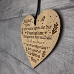 Memorial Christmas Tree Decoration Brother Engraved Heart