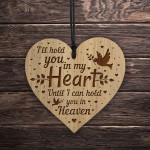 Hanging Memorial Sign Engraved Plaque Mum Dad Nan Grandad