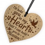 Hanging Memorial Sign Engraved Plaque Mum Dad Nan Grandad