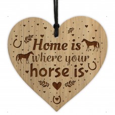 Horse Gifts Home Sign Hanging Wall Plaque Horse Sign For Bedroom