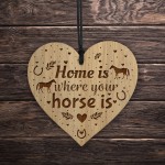 Horse Gifts Home Sign Hanging Wall Plaque Horse Sign For Bedroom