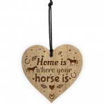 Horse Gifts Home Sign Hanging Wall Plaque Horse Sign For Bedroom