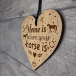 Horse Gifts Home Sign Hanging Wall Plaque Horse Sign For Bedroom
