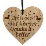 Funny Horse Sign For Bedroom Horse Gift For Girls Stable Sign