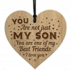 Son Gifts For Birthday Christmas Engraved Heart Gift For Son