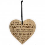 Great Grandma Gift Thank You Birthday Christmas Gift Engraved