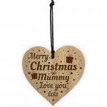 Christmas Gift For Mummy Engraved Heart Mummy Gift