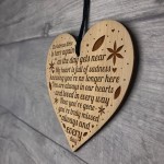 CHRISTMAS MEMORIAL SIGN Engraved Heart Christmas Decoration
