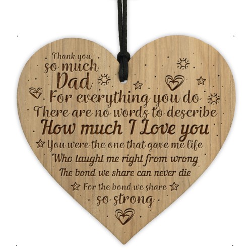  Dad Gift Ideas Engraved Heart Dad Gift Birthday Christmas