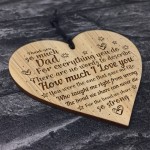  Dad Gift Ideas Engraved Heart Dad Gift Birthday Christmas