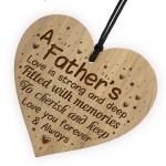 Gift For Father Dad Daddy Engraved Heart Dad Birthday Christmas