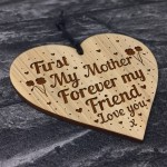 MUM GIFT From Daughter Son Engraved Heart Mum Birthday Christmas