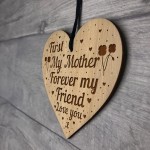 MUM GIFT From Daughter Son Engraved Heart Mum Birthday Christmas