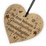 Grandmother Granddaughter Gifts Engraved Heart Birthday Xmas